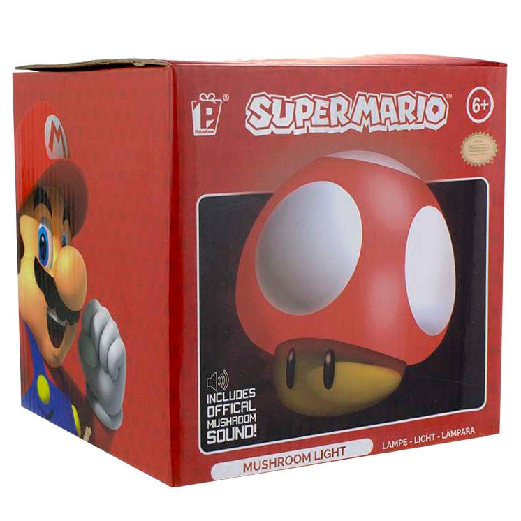 Lampara Mushroom Super Mario Bros Nintendo - imagen 2
