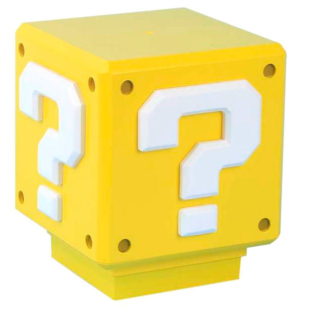 Lampara sonido Mini Question Block Super Mario Bros Nintendo - imagen 3