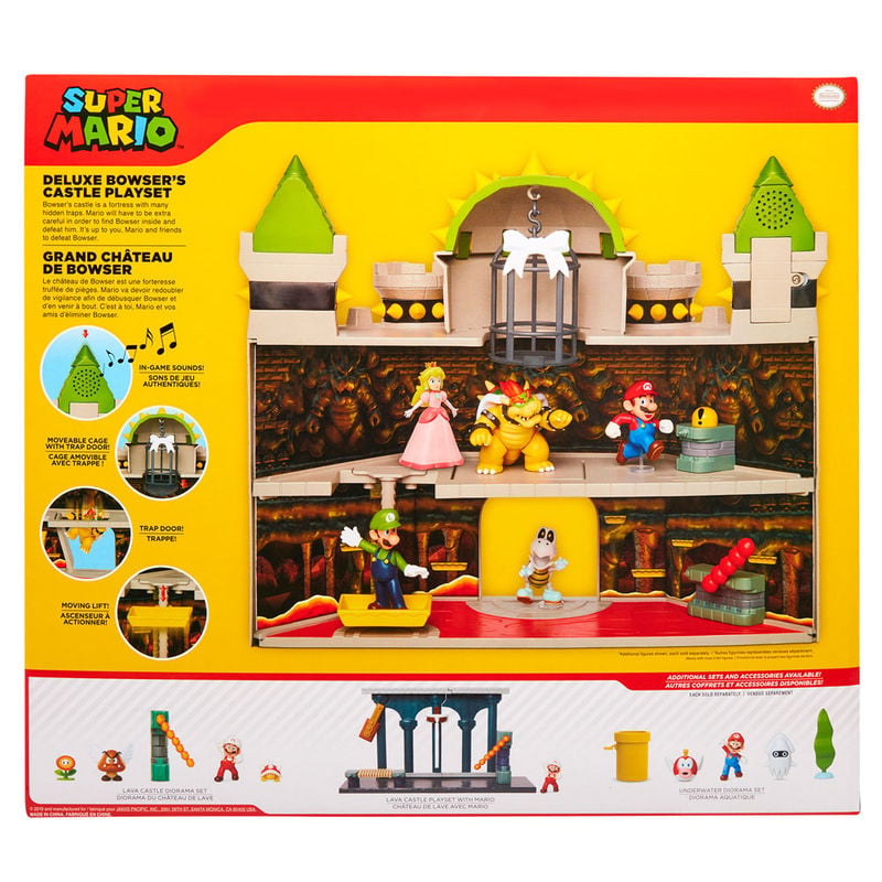Playset Castillo Bowser deluxe Mario Bros - imagen 8