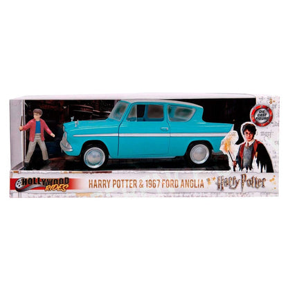 Blister figura Harry + coche Ford Anglia Harry Potter - imagen 4