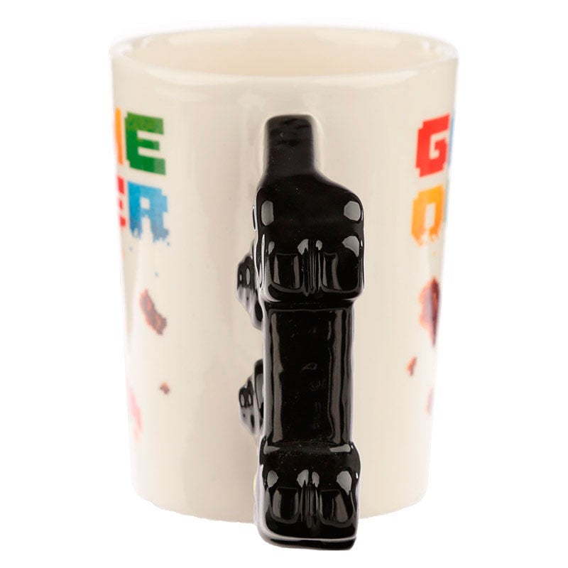 Taza asa 3D Mando Videojuego Pixel Game Over - imagen 4