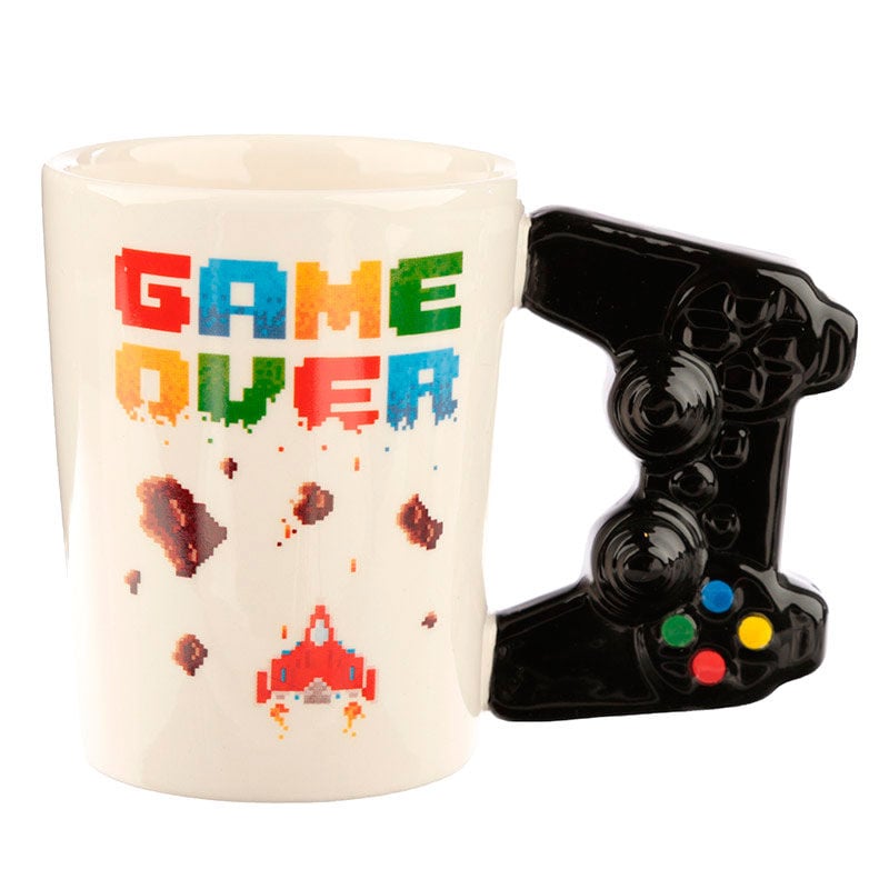 Taza asa 3D Mando Videojuego Pixel Game Over - imagen 6