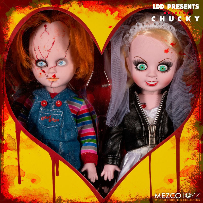Set 2 muñecos Chucky and Tifanny Living Dead Dolls 25cm - imagen 5