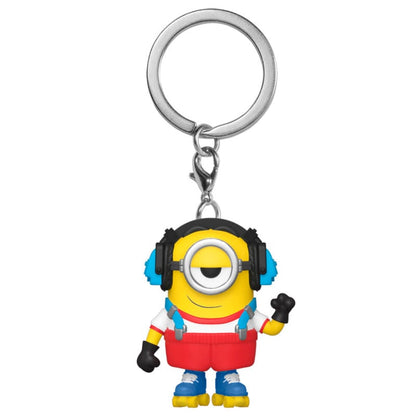 Llavero Pocket POP Minions 2 Roller Skating Stuart - imagen 2