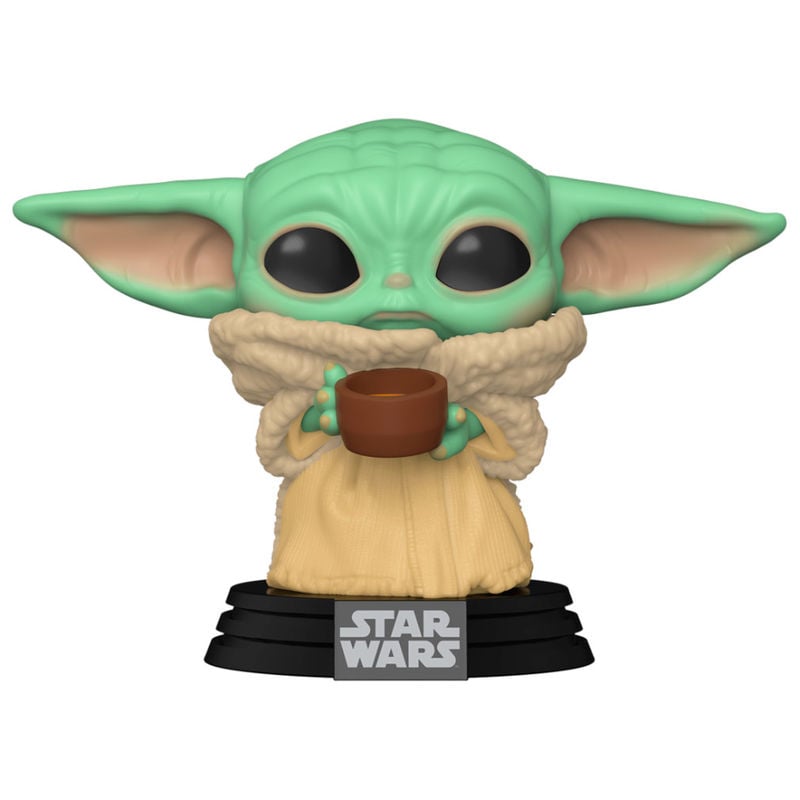 Funko POP Star Wars Mandalorian The Child with Cup - imagen 2