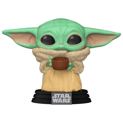 Funko POP Star Wars Mandalorian The Child with Cup - imagen 2