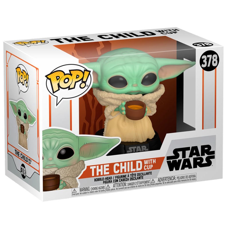 Funko POP Star Wars Mandalorian The Child with Cup - imagen 3