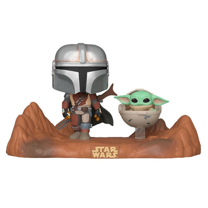 Figura POP Star Wars Mandalorian - The Child and Mandalorian - imagen 3