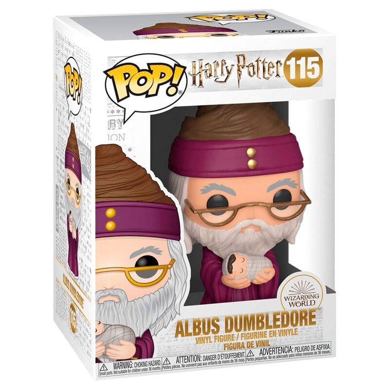 Figura POP Harry Potter Dumbledore with Baby Harry - imagen 2