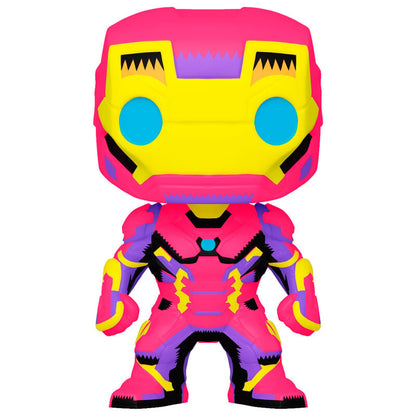 Figura POP Marvel Iron Man Black Light Exclusive
