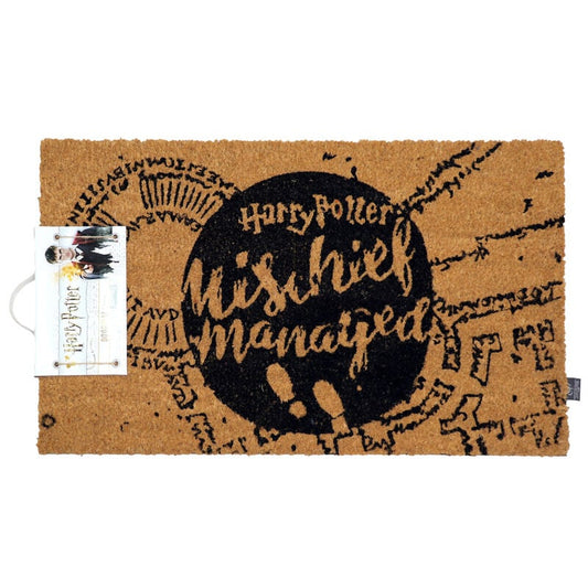 Felpudo Mischief Managed Harry Potter