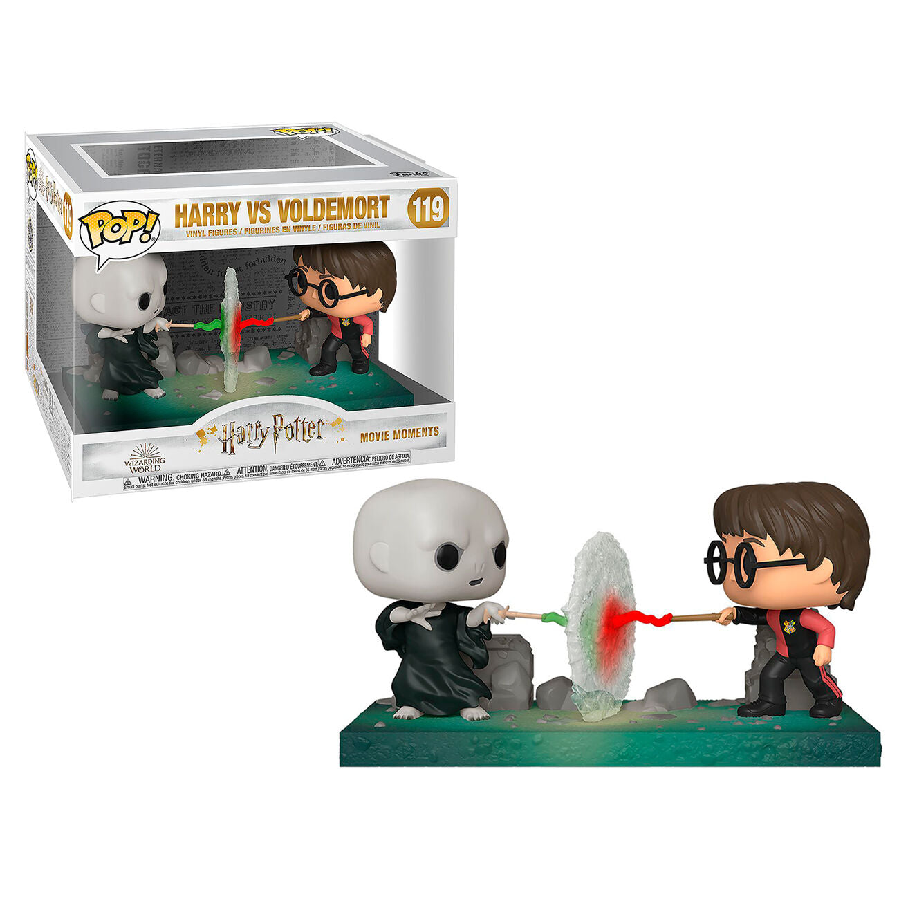 Figura POP Moment Harry Potter Harry vs Voldemort - imagen 3