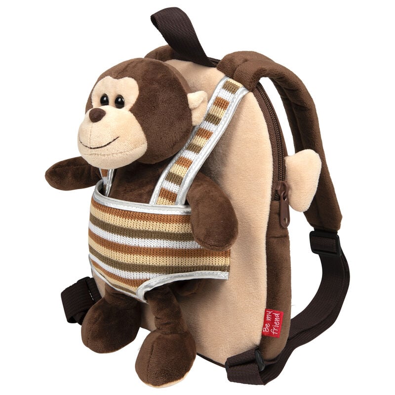 Mochila reversible + peluche Mono Max 25cm - imagen 2