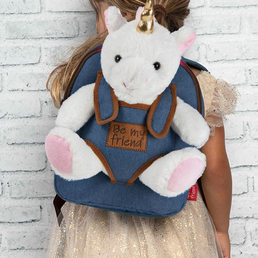Mochila + peluche Unicornio Tiara 26cm - imagen 2