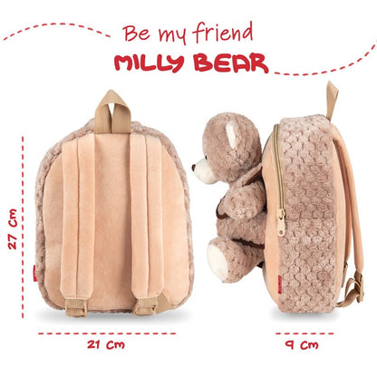 Mochila + peluche Oso Milly 26cm - imagen 3
