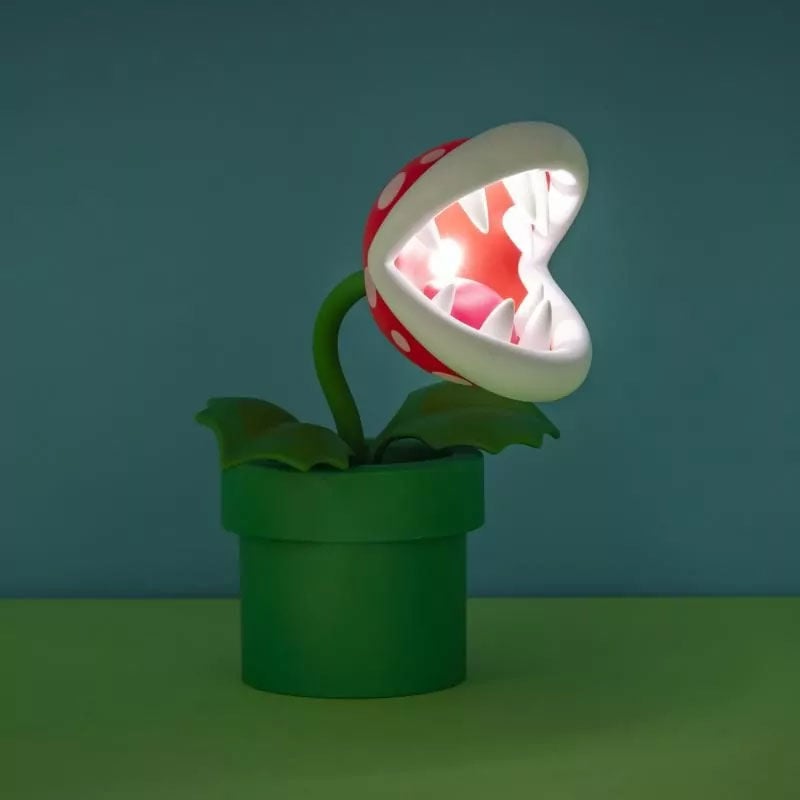 Lampara Planta Piraña Super Mario