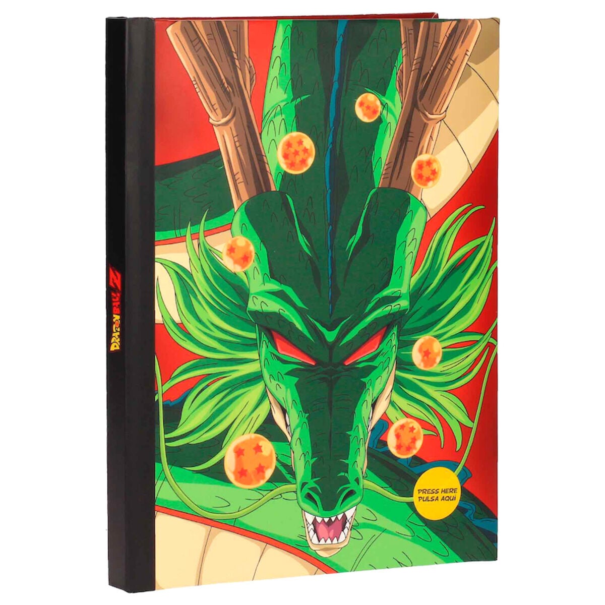 Cuaderno A5 Shenron Dragon Ball luces - imagen 2