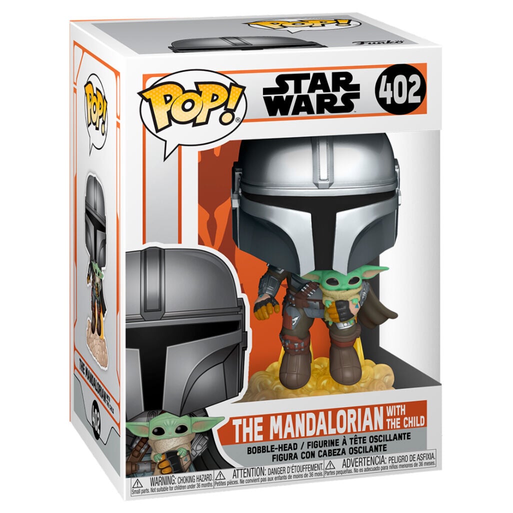Figura POP Star Wars The Mandalorian Mando Flying with Jet Pack - imagen 3