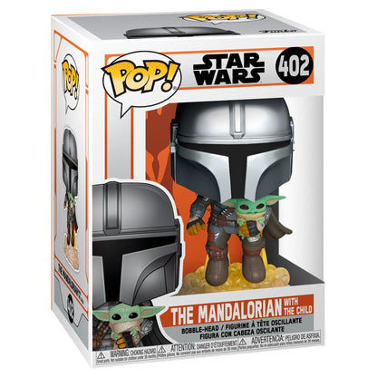 Figura POP Star Wars The Mandalorian Mando Flying with Jet Pack - imagen 3