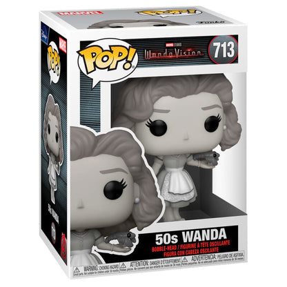 Figura POP Marvel WandaVision Wanda 50s - imagen 2