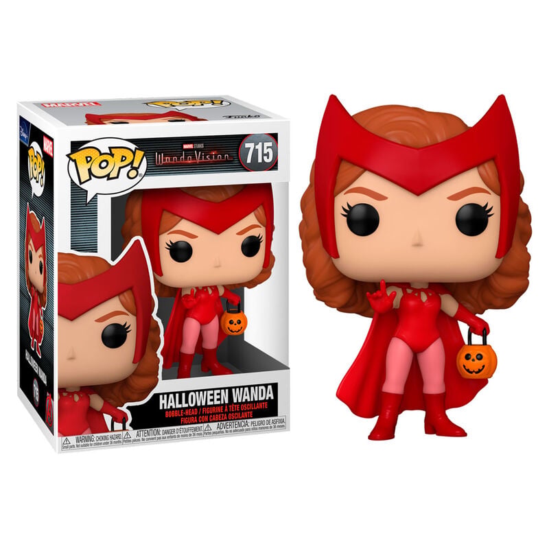 Figura POP Marvel WandaVision Wanda Halloween - imagen 3