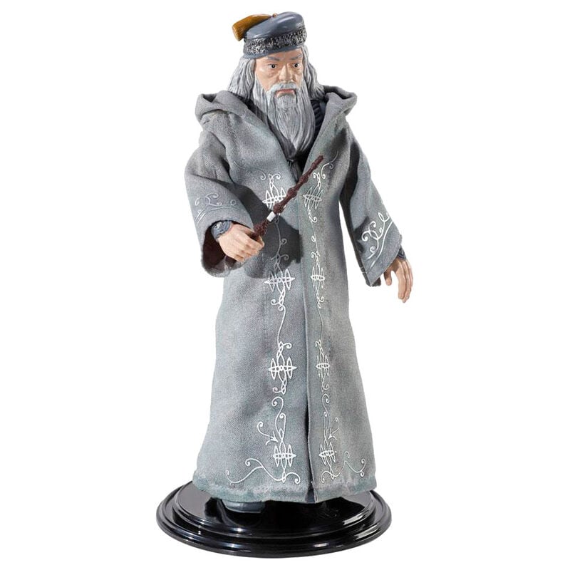 Figura Maleable Bendyfigs Dumbledore con varita Harry Potter 19cm - imagen 2
