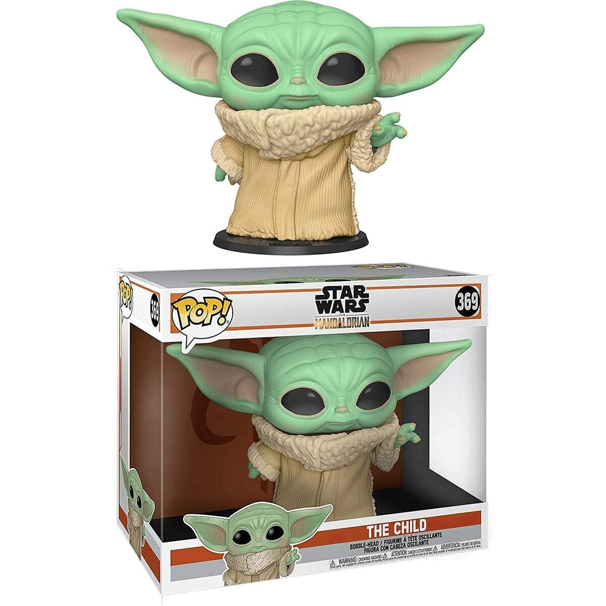 Figura POP Star Wars Mandalorian Yoda The Child 25cm - imagen 5