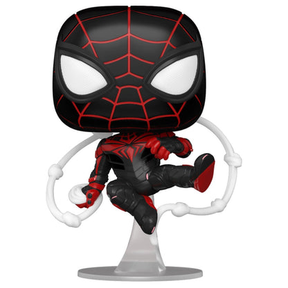 Figura POP Marvel Spiderman Miles Morales Advanced Tech Suit - imagen 3