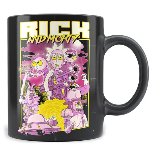 Taza Retro Poster Rick and Morty - imagen 2