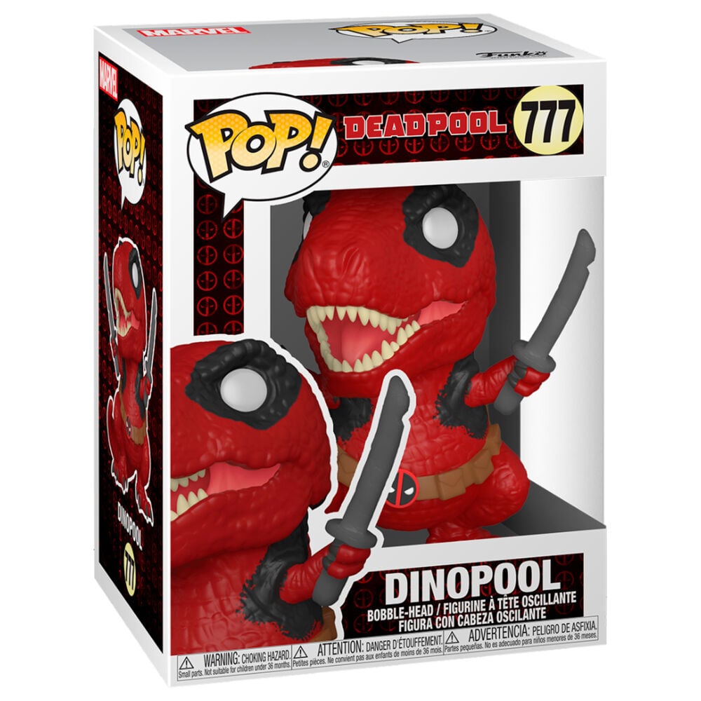Figura POP Marvel Deadpool 30th Dinopool - imagen 3