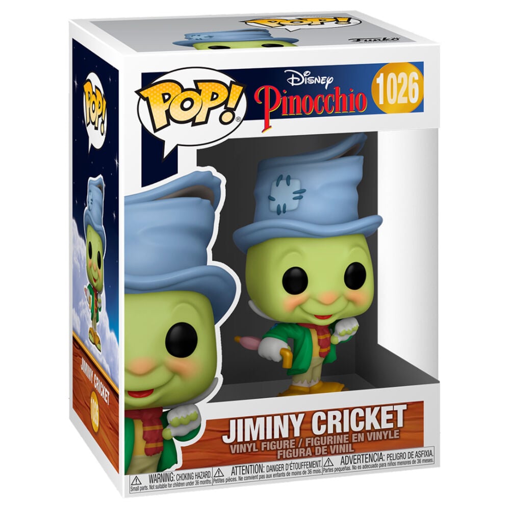 Figura POP Disney Pinocho Street Jiminy Cricket - imagen 3