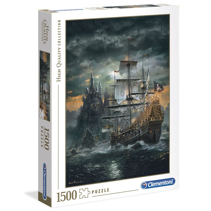 Puzzle Barco Pirata 1500pzs - imagen 2
