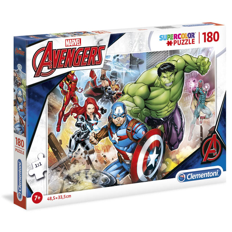 Puzzle Vengadores Avengers Marvel 180pzs - imagen 2