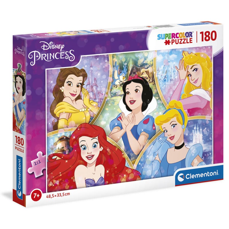 Puzzle Princesas Disney 180pzs - imagen 2