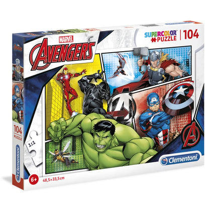 Puzzle Vengadores Avengers Marvel 104pzs - imagen 2
