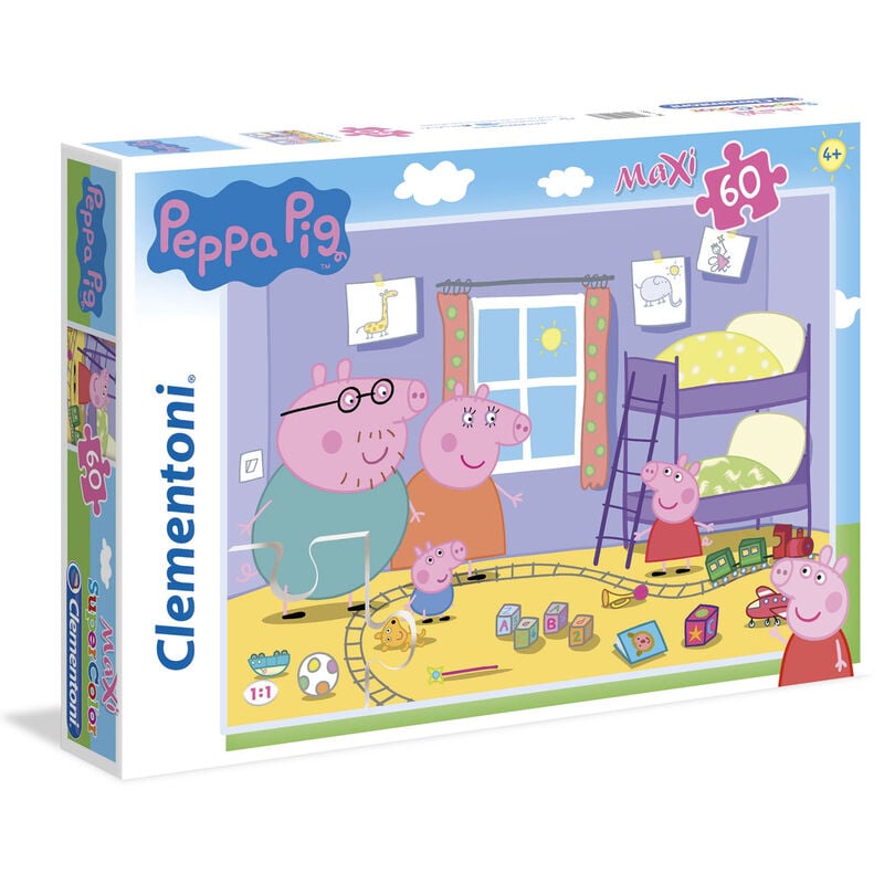 Puzzle Maxi Peppa Pig 60pzs - imagen 2