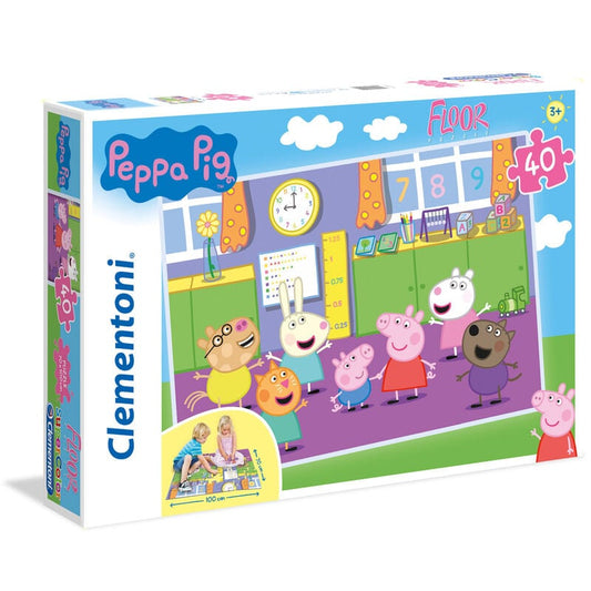 Puzzle Floor Peppa Pig 40pzs - imagen 2