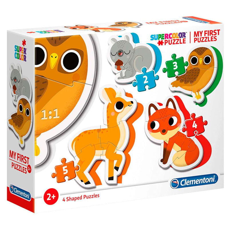 Puzzle My First Puzzle Animales del Bosque 2-3-4-5pzs - imagen 2