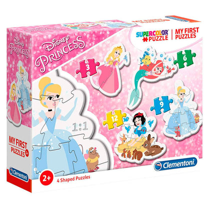 Puzzle My First Puzzle Princesas Disney 3-6-9-12pzs - imagen 2