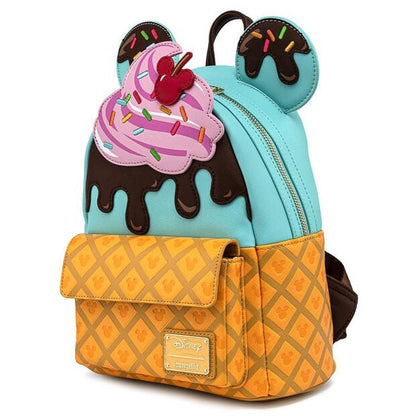 Mochila Ice Cream Mickey Minnie Disney Loungefly - imagen 3