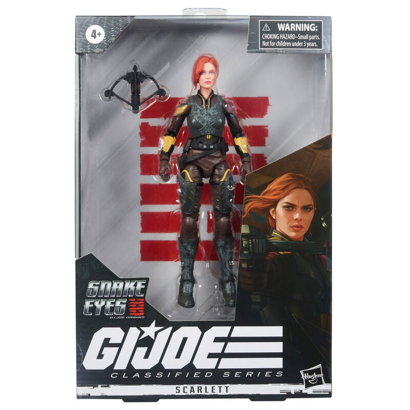 Figura Scarlett 20 G.I. Joe Classified Series - Snake Eyes: G.I. Joe Origins - imagen 4