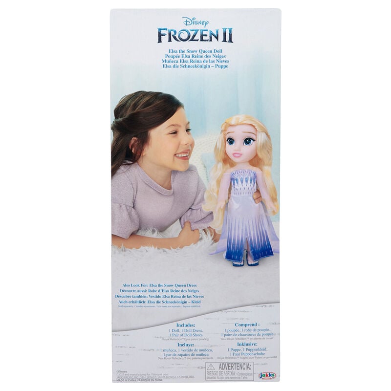 Muñeca Elsa Reina de las Nieves Frozen 2 Disney 38cm - imagen 2