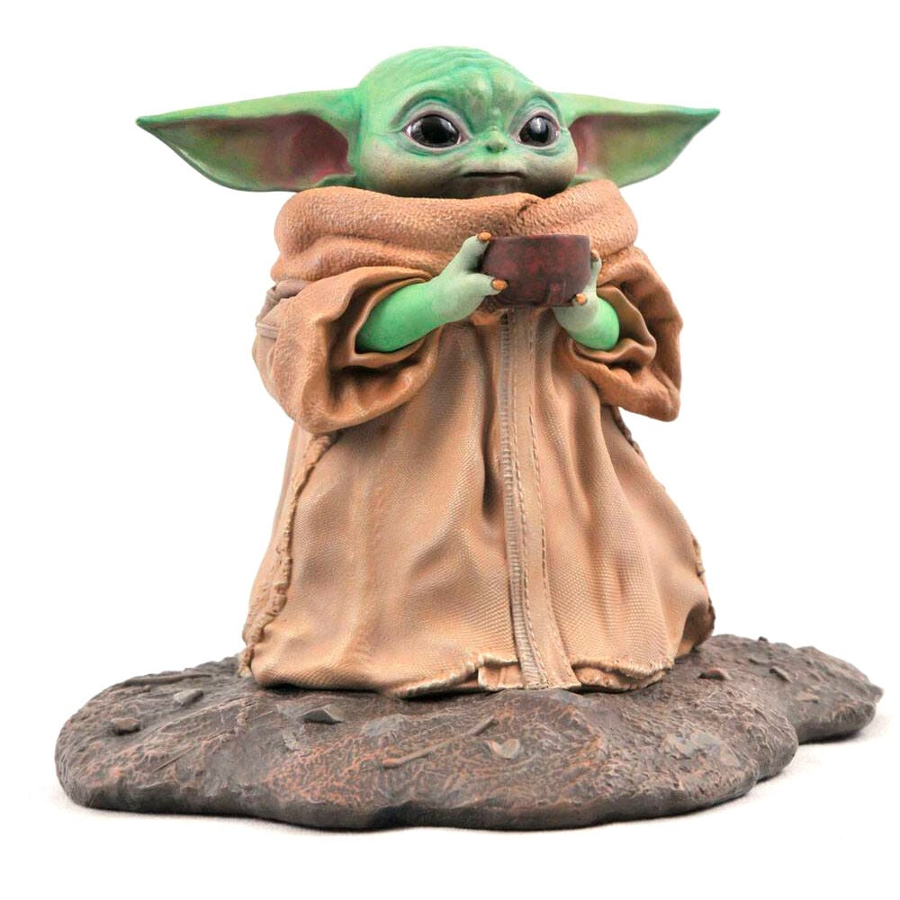 Estatua Premier Collection The Child Soup The Mandalorian Star Wars 17cm - imagen 2