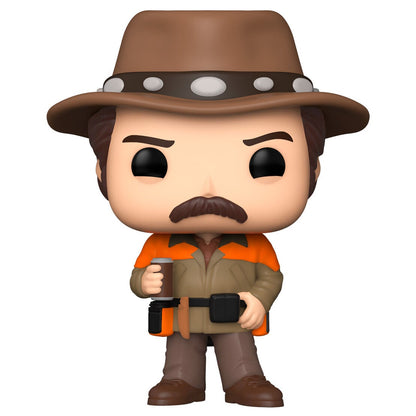 Figura POP Parks and Rec Hunter Ron 5 + 1 Chase - imagen 2