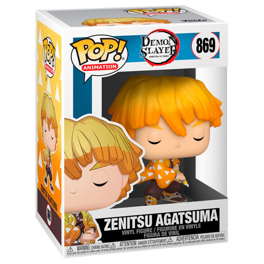 Figura POP Kimetsu No Yaiba Demon Slayer Zenitsu Agatsuma - imagen 2