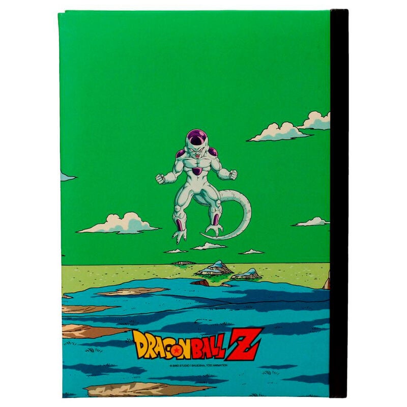 Cuaderno A5 Namek Final Battle Dragon Ball Z con luz - imagen 2