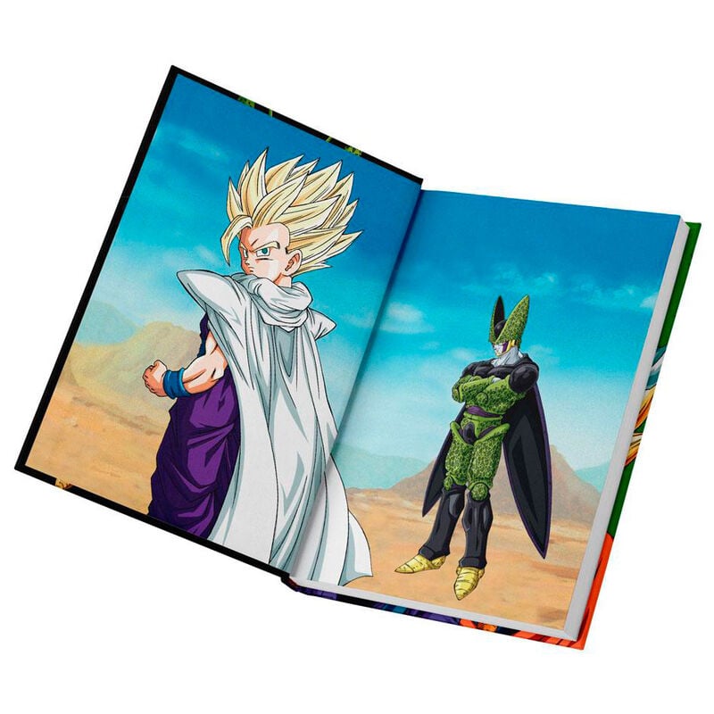 Cuaderno A5 Cell Final Battle Dragon Ball Z con luz - imagen 3
