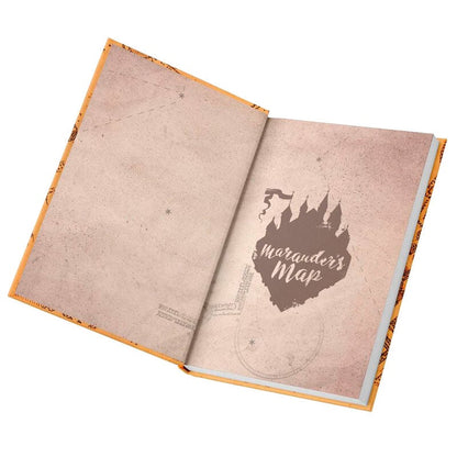 Cuaderno A5 Mapa del Merodeador Harry Potter - imagen 3
