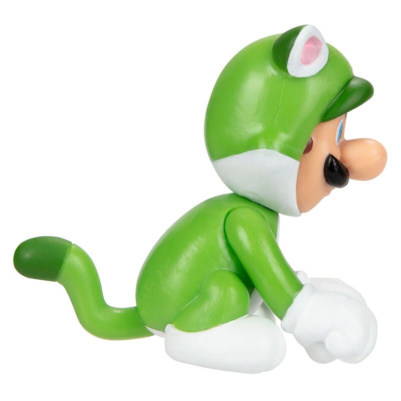 Figura Luigi Felino Super Mario Nintendo 6,5cm - imagen 3