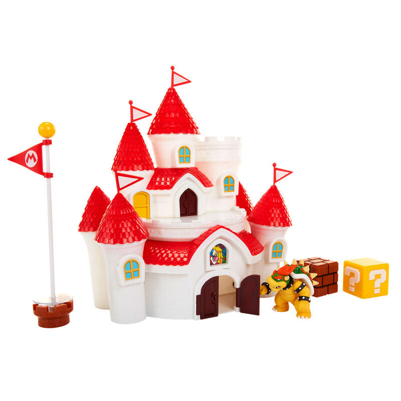 Playset Mushroom Kingdom Castle Mario Bros Nintendo - imagen 3